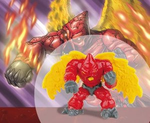 Gormiti - People of the Volcano - FIERY MORTAL 